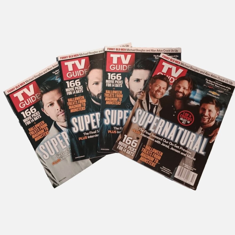 *Sold on eBay* Supernatural TV Show Collector's 4 count